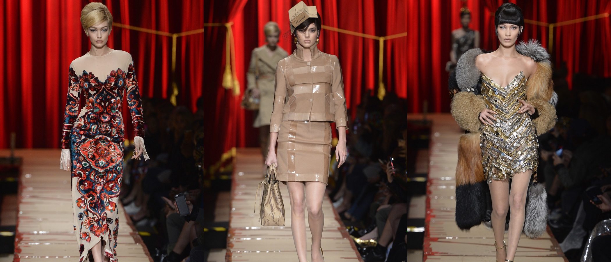 Moschino da vida al reciclaje entre cajas de cartón y papel de revista sobre la Milán Fashion Week