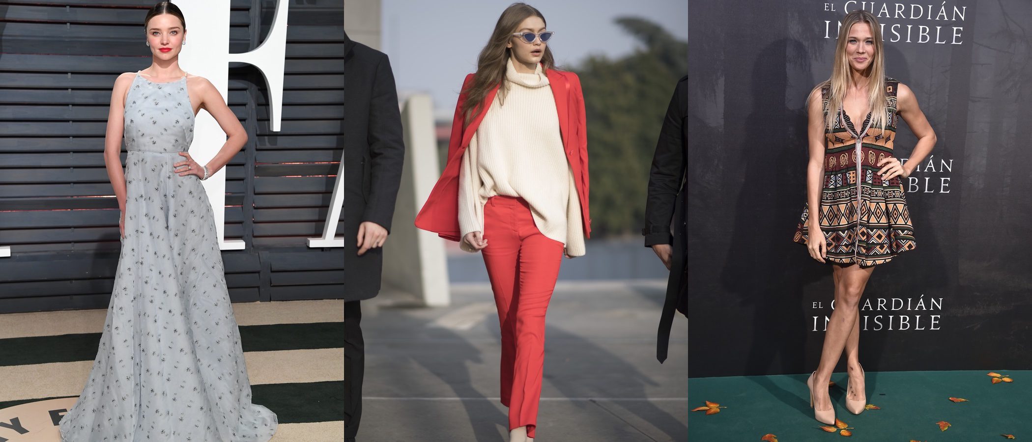 Miranda Kerr, Patricia Montero y Gigi Hadid, entre las mejor vestidas de la semana