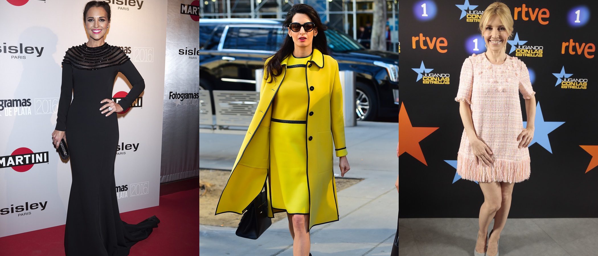 Amal Clooney, Paula Echevarría y Cayetana Guillén Cuervo, entre las mejor vestidas de la semana