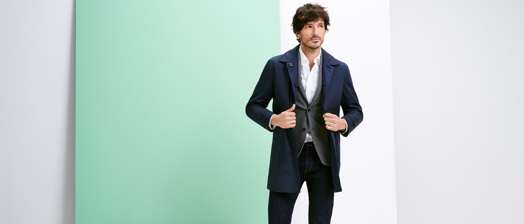 Andrés Velencoso, imagen de la primavera/verano 2017 de Esprit Men