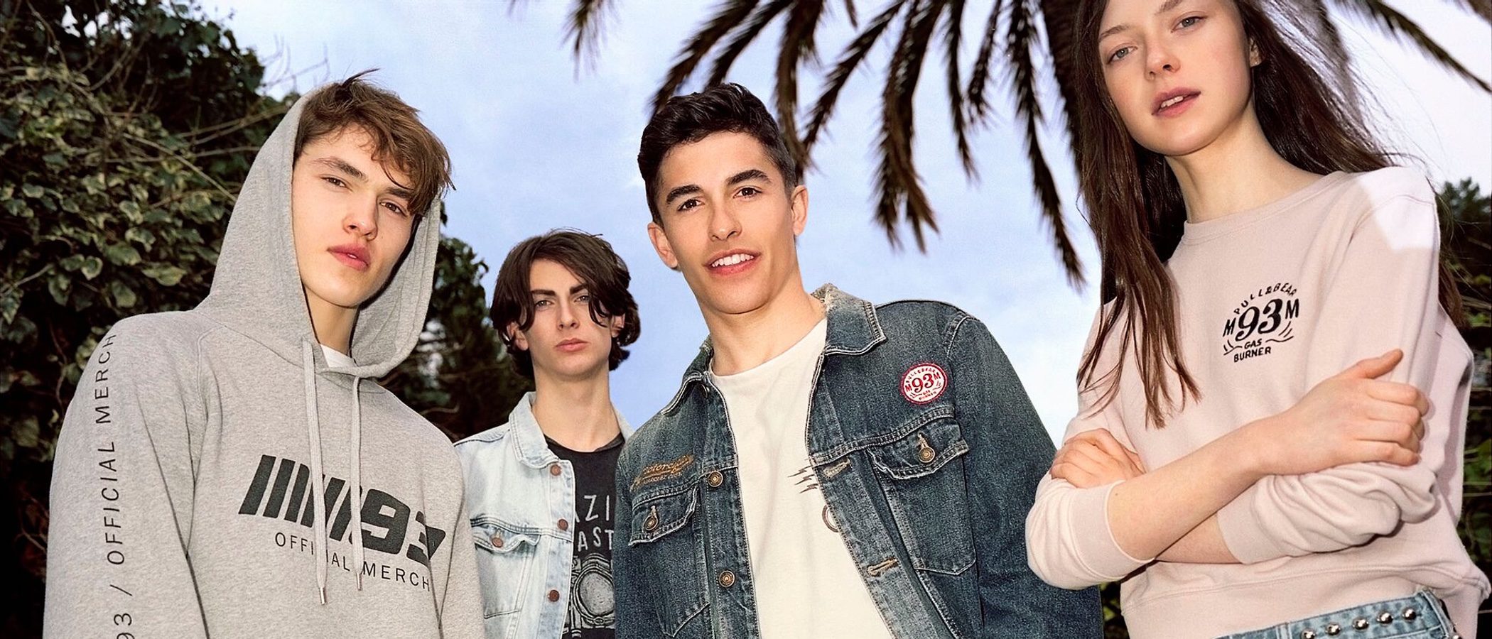 Marc Márquez se inspira en su personalidad para el diseño de una colección cápsula con Pull&Bear