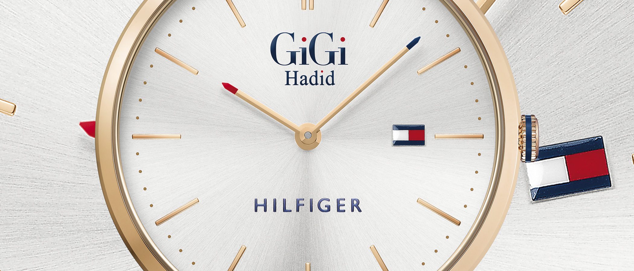 Gigi Hadid lanza una colección de relojes de edición limitada para Tommy Hilfiger