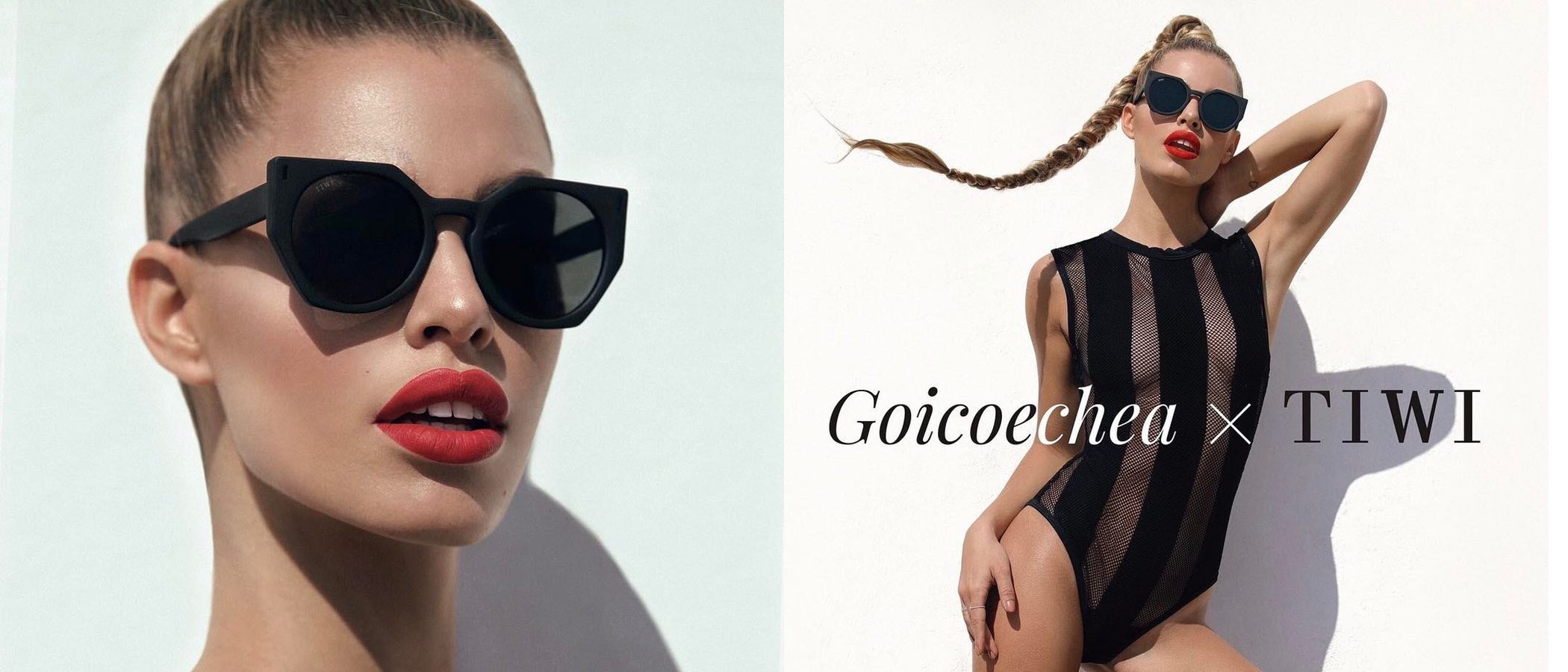 Jessica Goicoechea lanza su primera línea de gafas de sol con la marca Tiwi