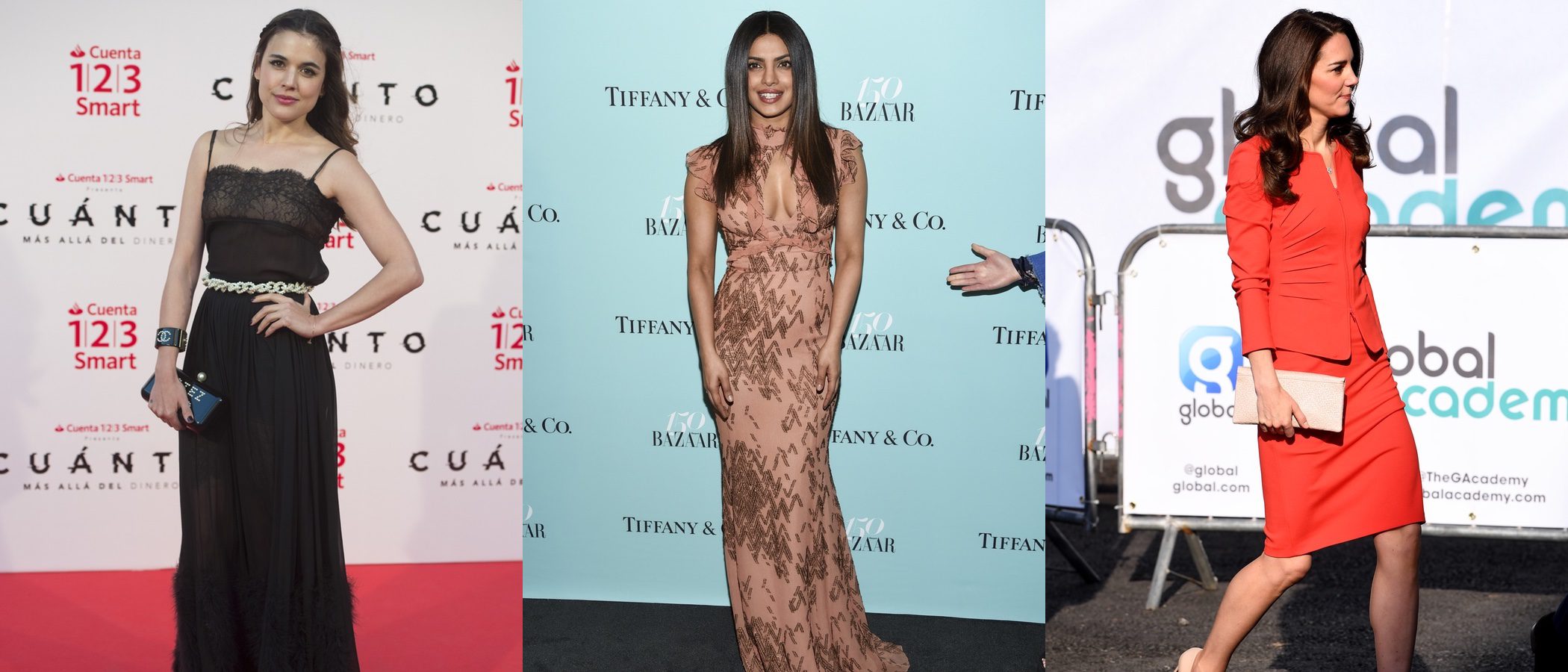 Adriana Ugarte, Kate Middleton y Priyanka Chopra, entre las mejor vestidas de la semana