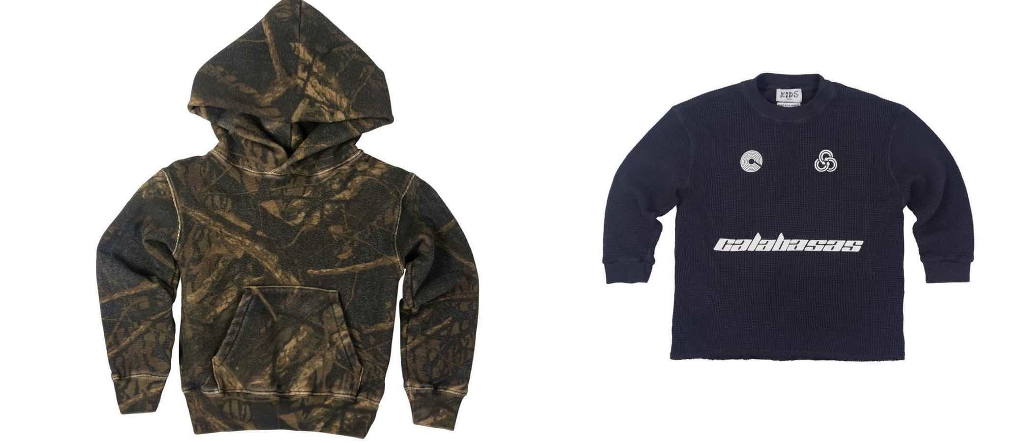 La primera colección de ropa infantil de Kim Kardashian y Kanye West llega con polémica