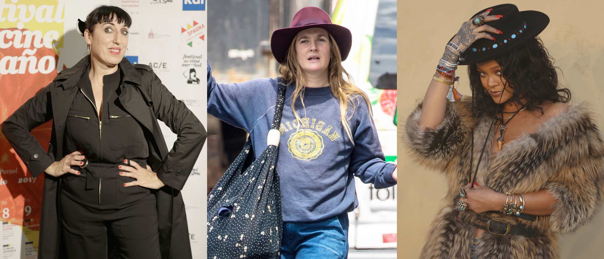 Rossy de Palma, Drew Barrymore y Rihanna, entre las peor vestidas de la semana