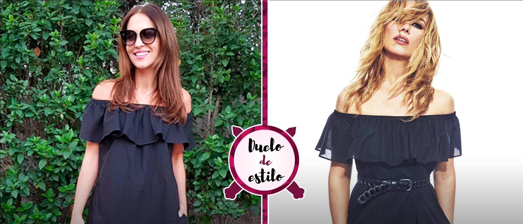 Paula Echevarría apuesta por un vestido de Patricia Conde. ¿A quién le sienta mejor?