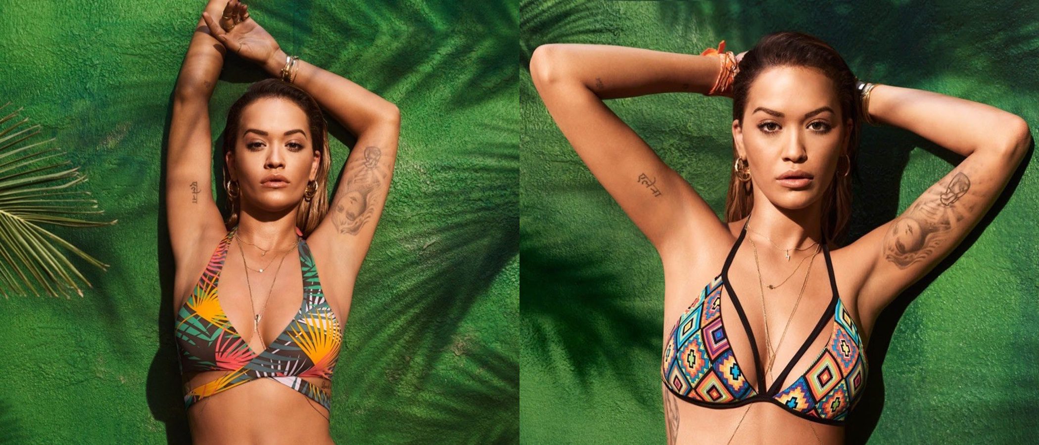 Rita Ora protagoniza la colección de baño de Tezenis para este verano 2017