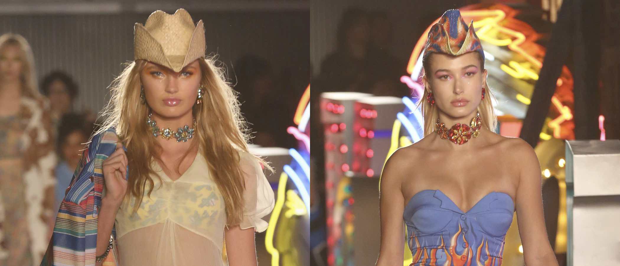 Moschino presenta su colección Resort 2018 marcada por los brillos y el fuego