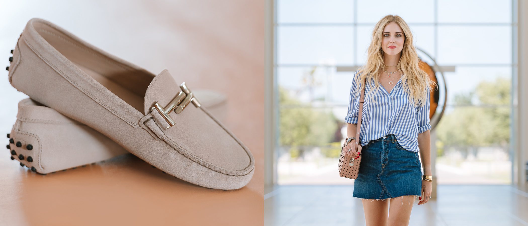 Chiara Ferragni personaliza dos productos icónicos de Tod's