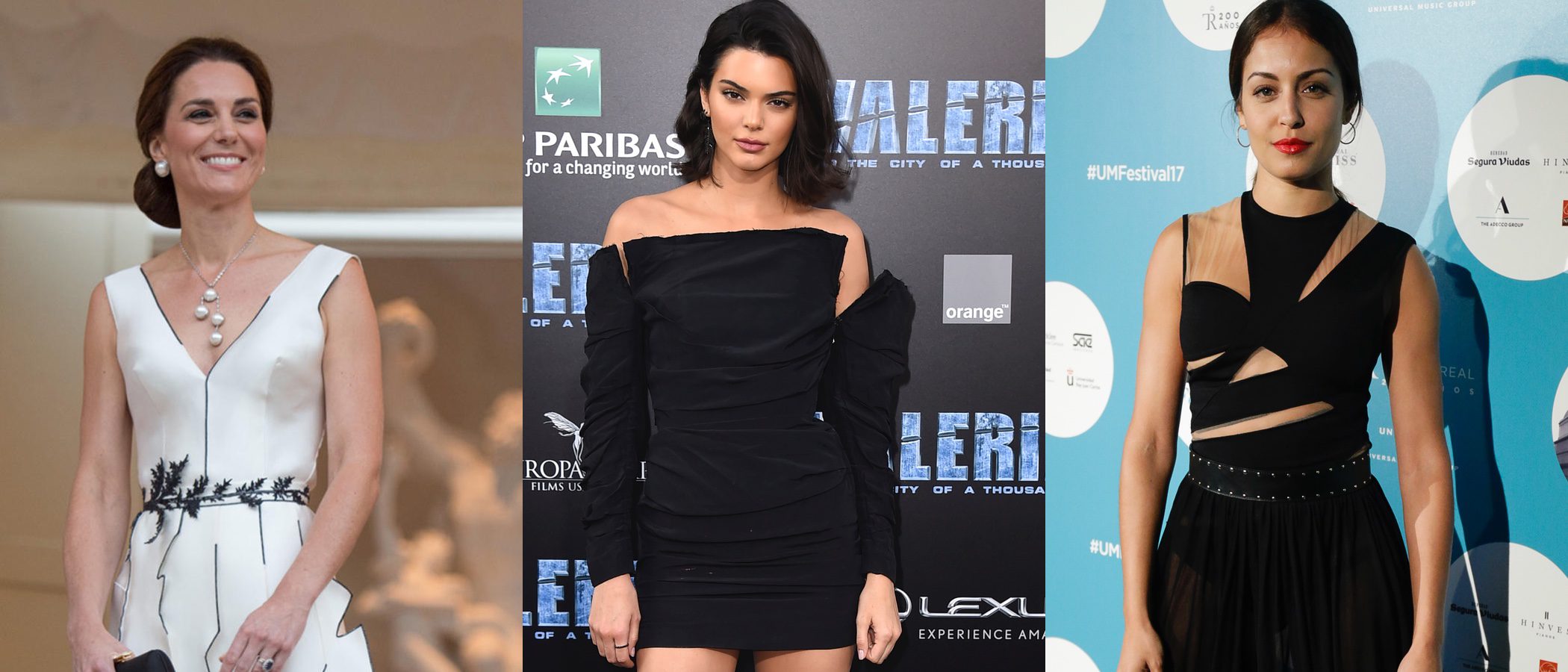 Kate Middleton, Hiba Abouk  y Kendall Jenner, entre las mejor vestidas de la semana