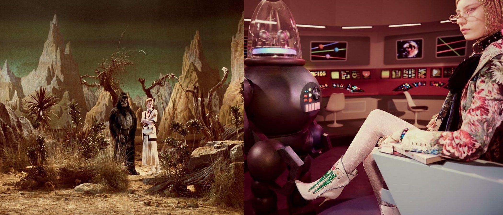 Gucci presenta su campaña inspirada en la ciencia ficción y 'Star Trek' para otoño/invierno 2017