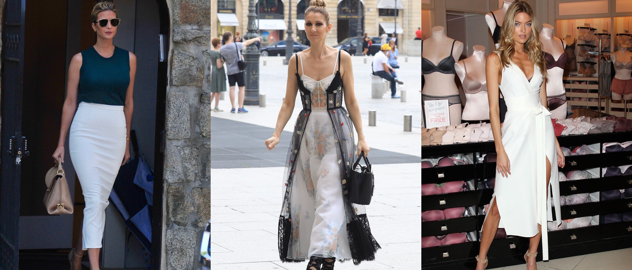 Céline Dion y Martha Hunt, entre las mejor vestidas de la semana