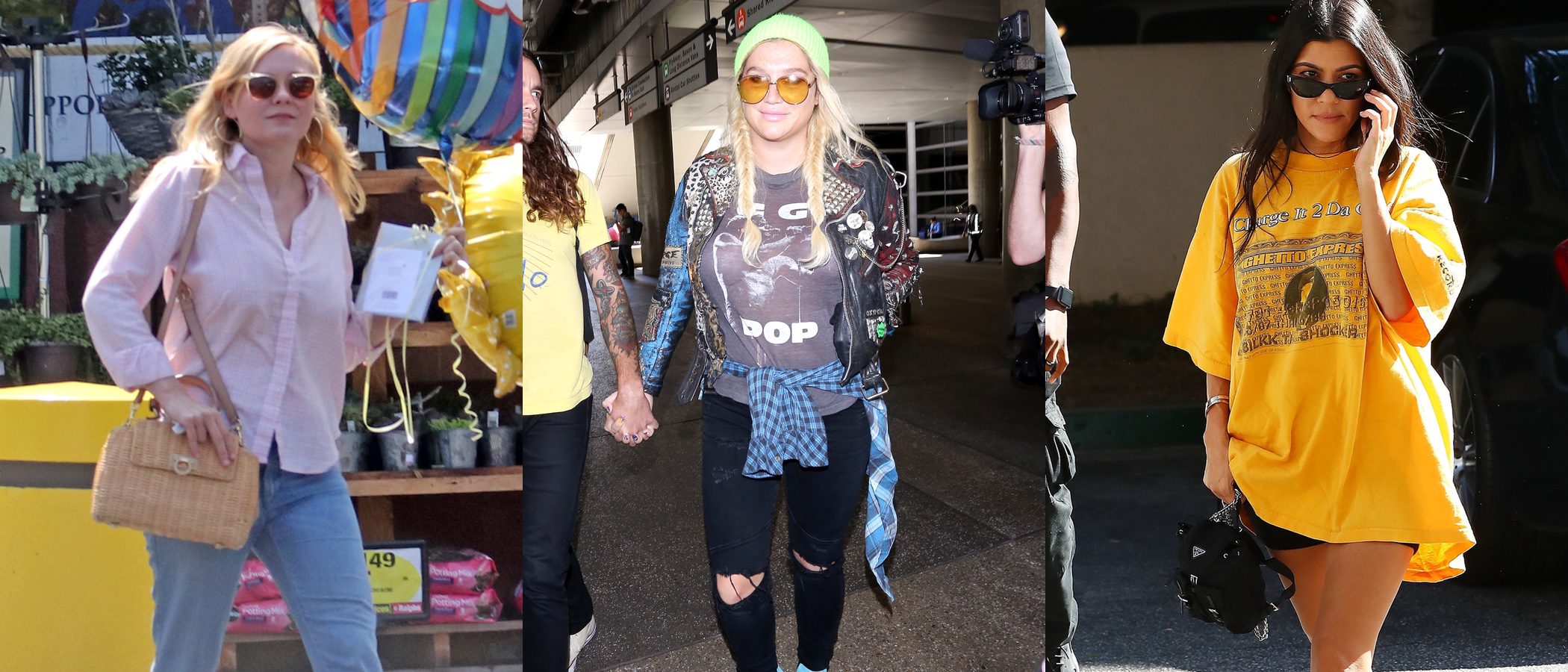 Kourtney Kardashian y Kesha, entre las peor vestidas de la semana