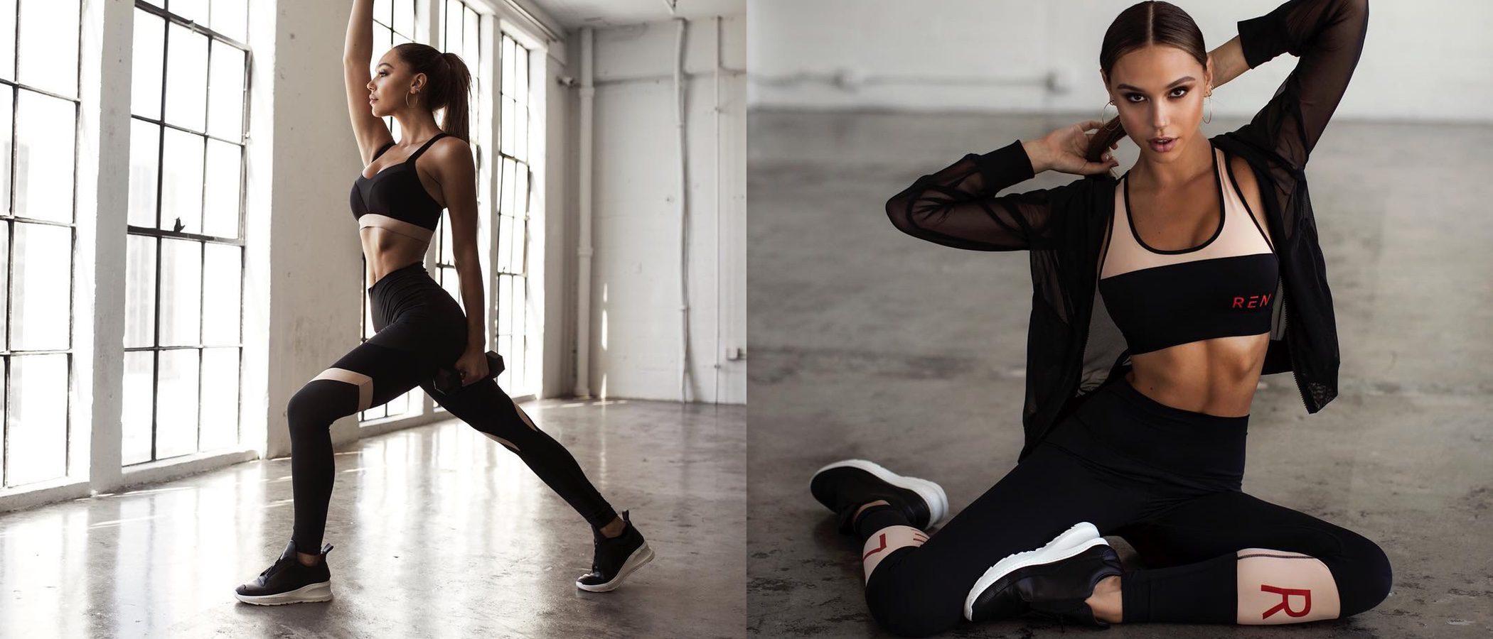 Alexis Ren lanza su colección deportiva 'Ren Active' para Revolve