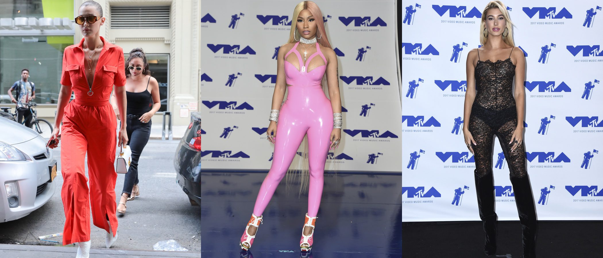 Nicki Minaj y Hailey Baldwin, entre las peor vestidas de la semana