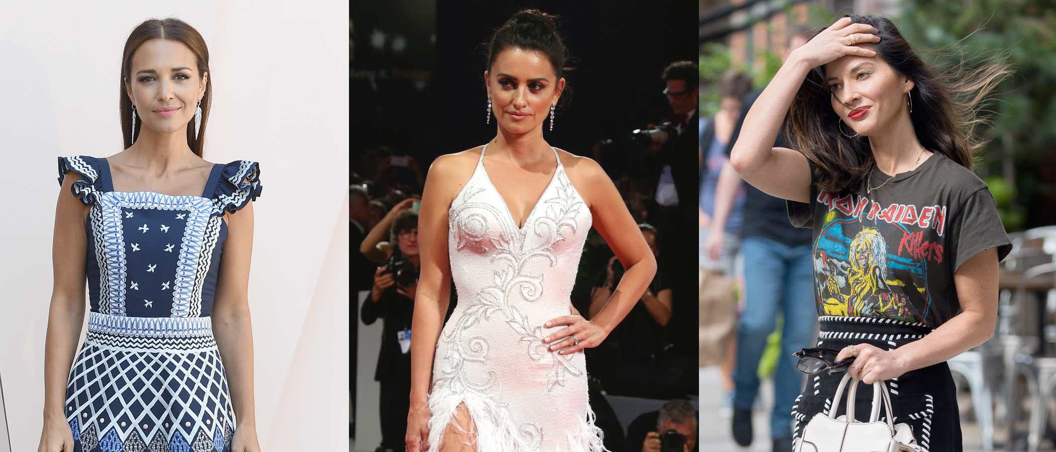 Paula Echevarría, Penélope Cruz y Olivia Munn, las mejor vestidas en la 'vuelta al cole'