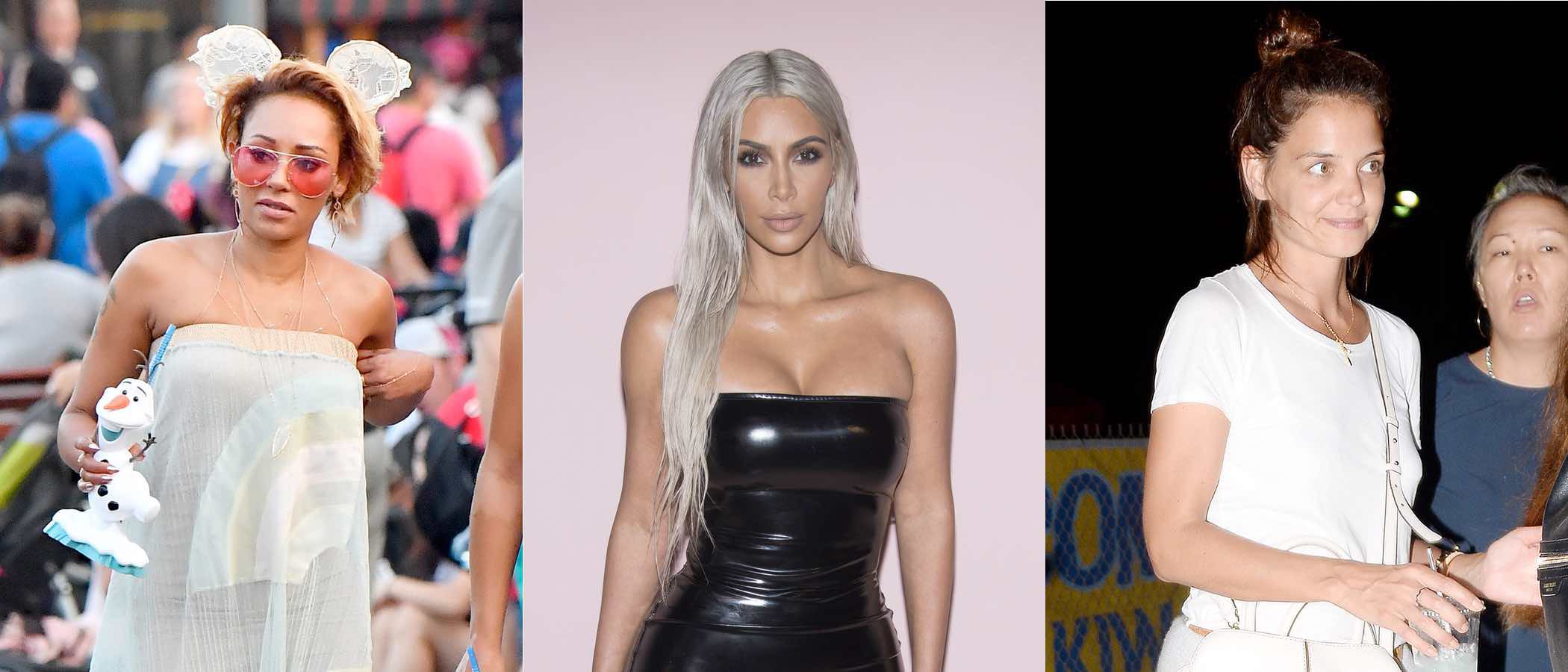 Mel B, Katie Holmes y Kim Kardashian, entre las peor vestidas de la 'vuelta al cole'