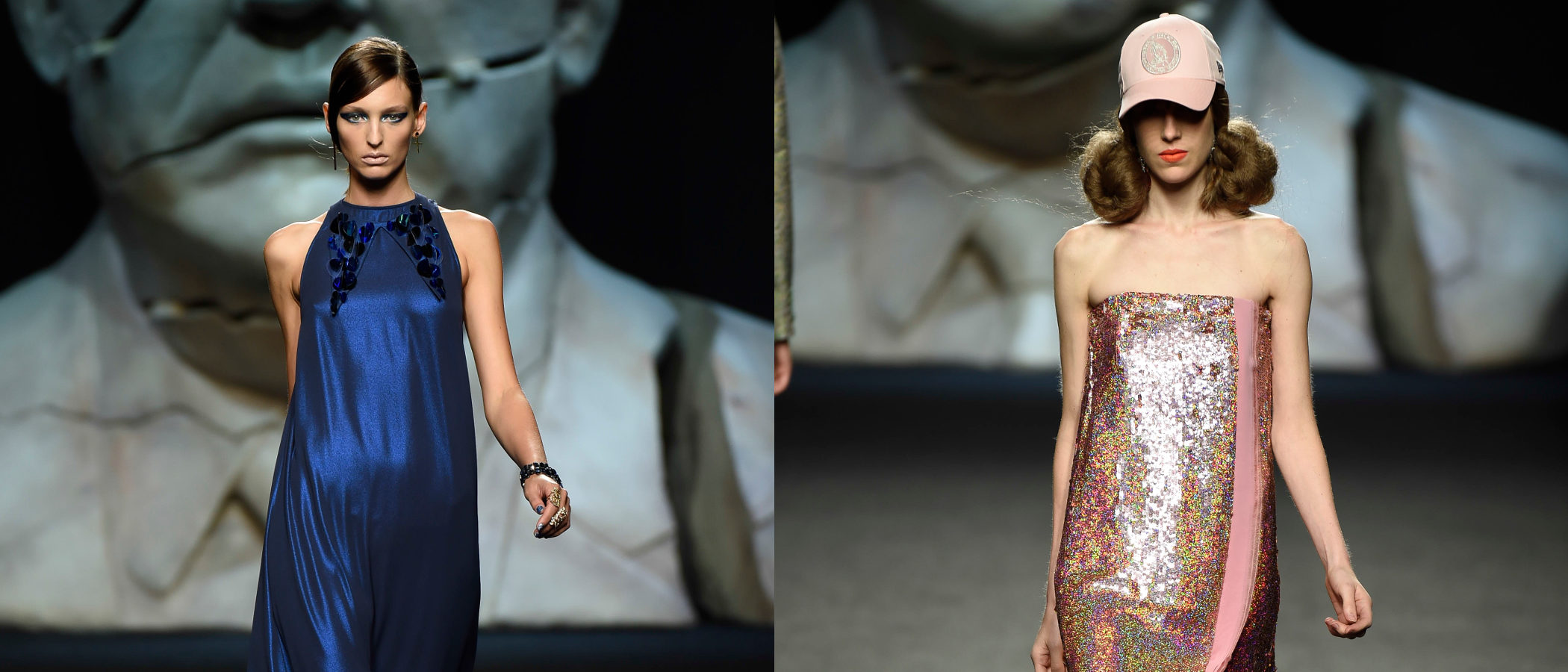 Ana Locking oculta miradas en su colección primavera/verano 2018 para Madrid Fashion Week