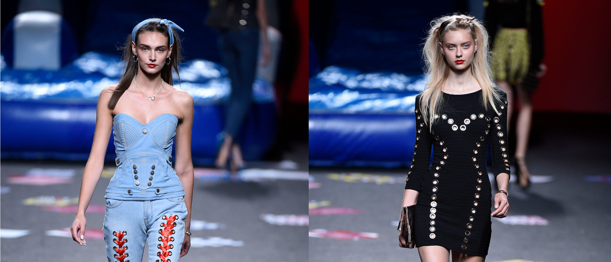 Denim y años 90 en la colección primavera/verano 2018 de Maya Hansen para Madrid Fashion Week