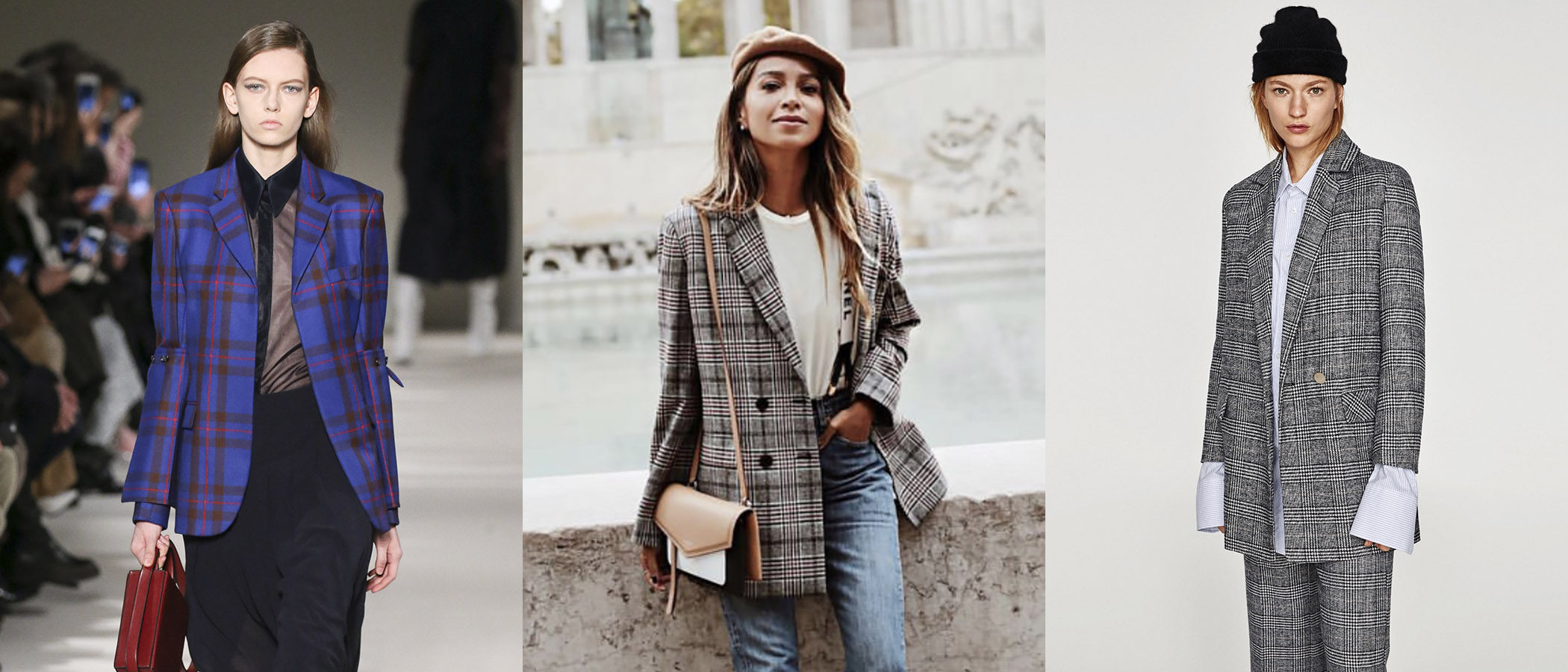 Tendencia del mes: Blazer de cuadros