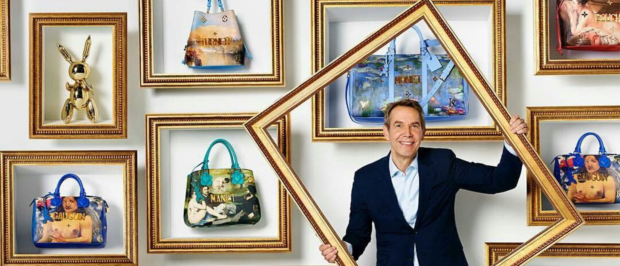 Moda y arte se funden de la mano de Louis Vuitton y Jeff Koons