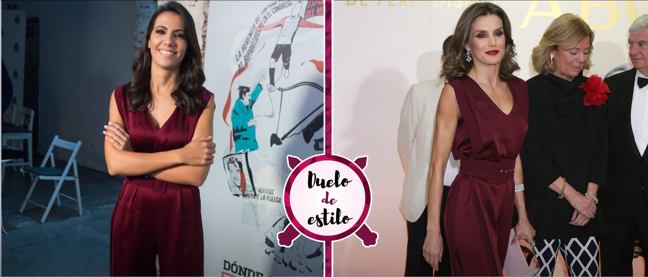 Ana Pastor se inspira en el look de la Reina Letizia. ¿Con qué outfit te quedas?