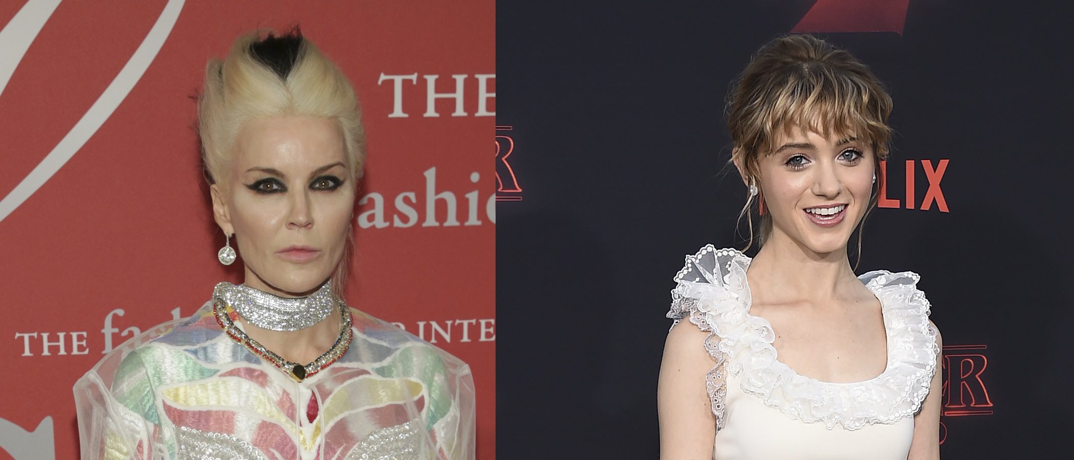 Daphne Guinness y Natalia Dyer se convierten en las peor vestidas de la semana