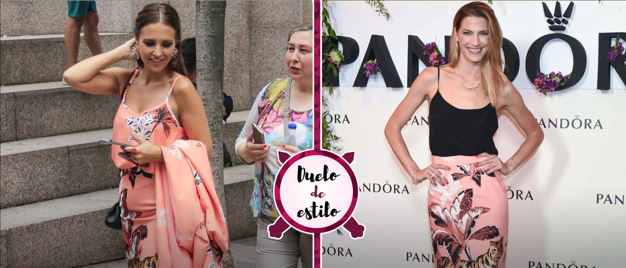 Paula Echevarría y Laura Sánchez apuestan por la misma falda de Dolores Promesas