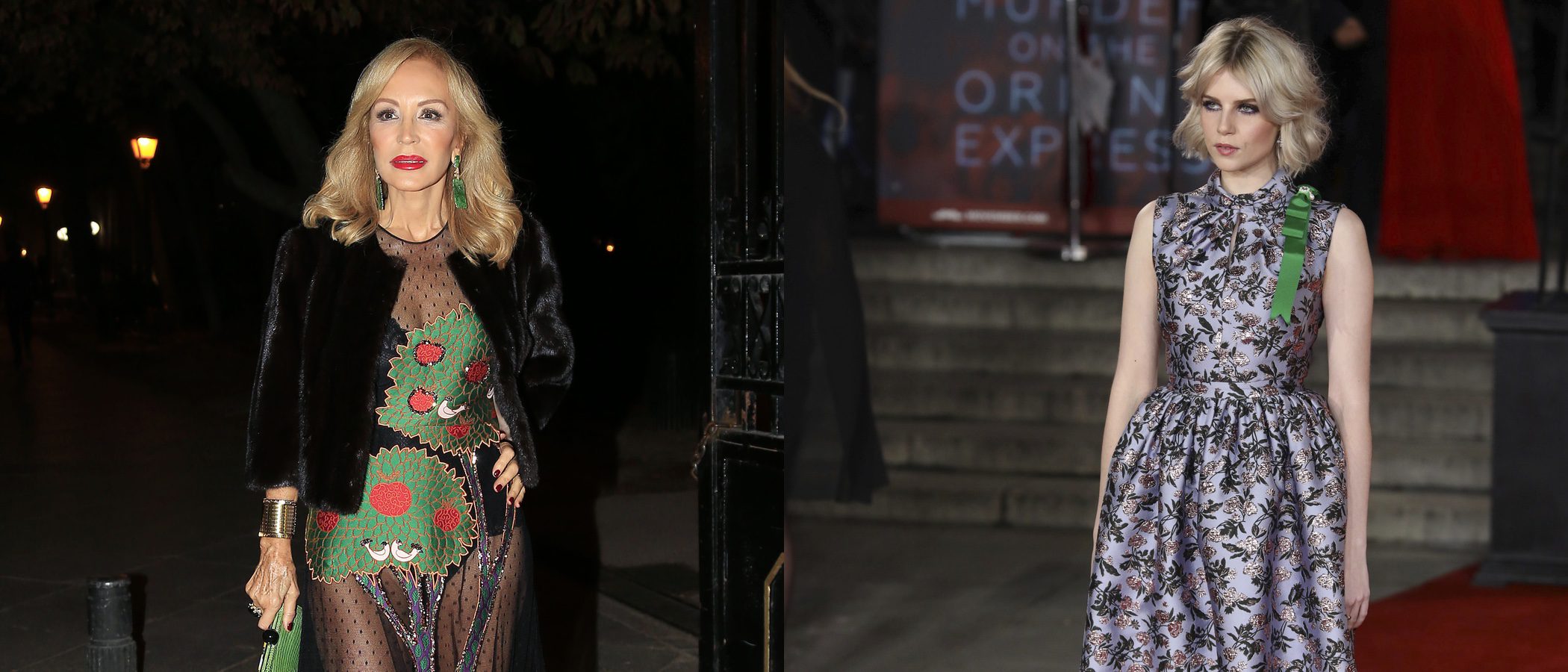 Carmen Lomana y Lucy Boynton, las peor vestidas de la primera semana de noviembre