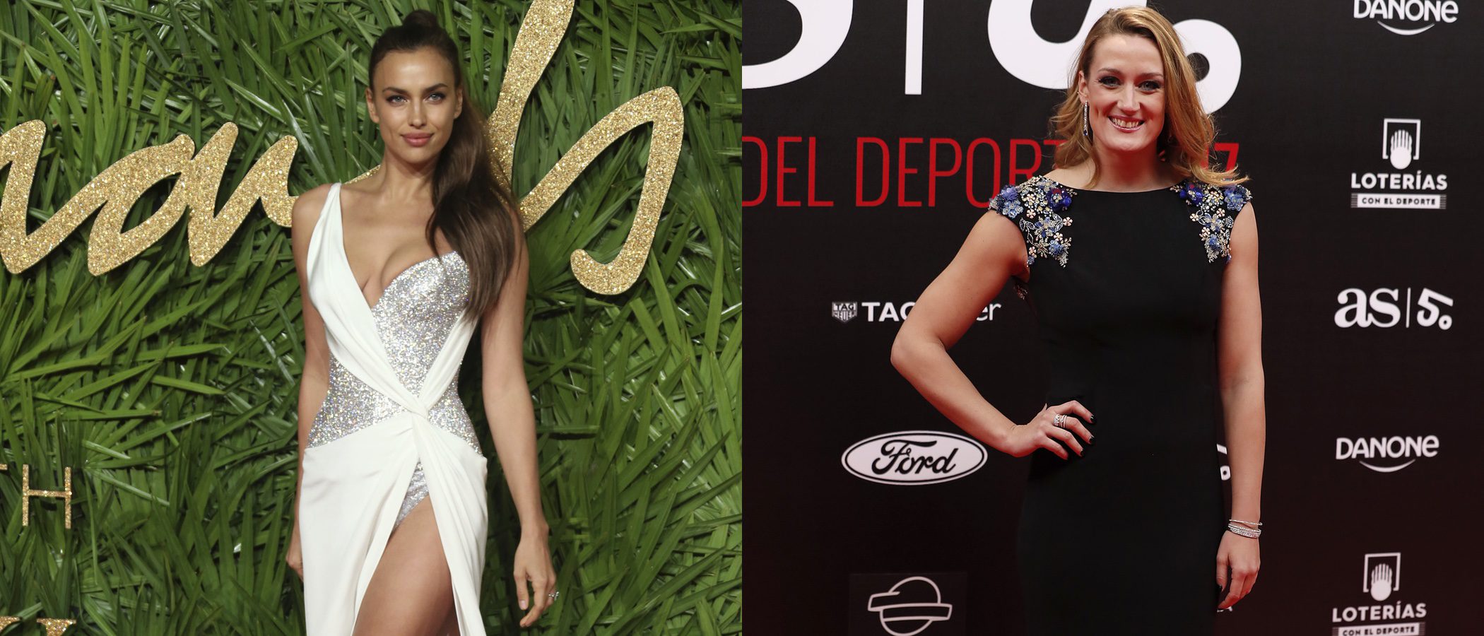 Irina Shayk y Mireia Belmonte brillantes esta primera semana de diciembre