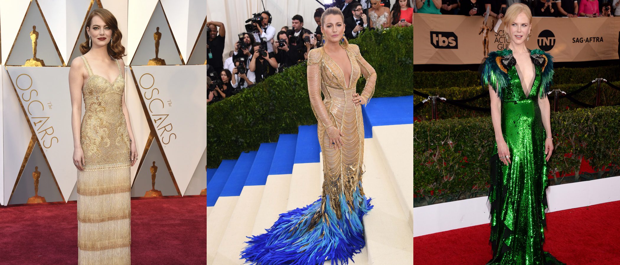 Blake Lively, Nicole Kidman y Emma Watson, las mejor vestidas de 2017