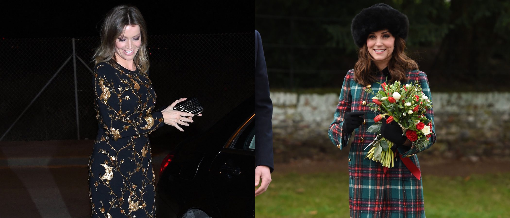 Nicol Kimpel y Kate Middleton entre las mejor vestidas de la última semana del año