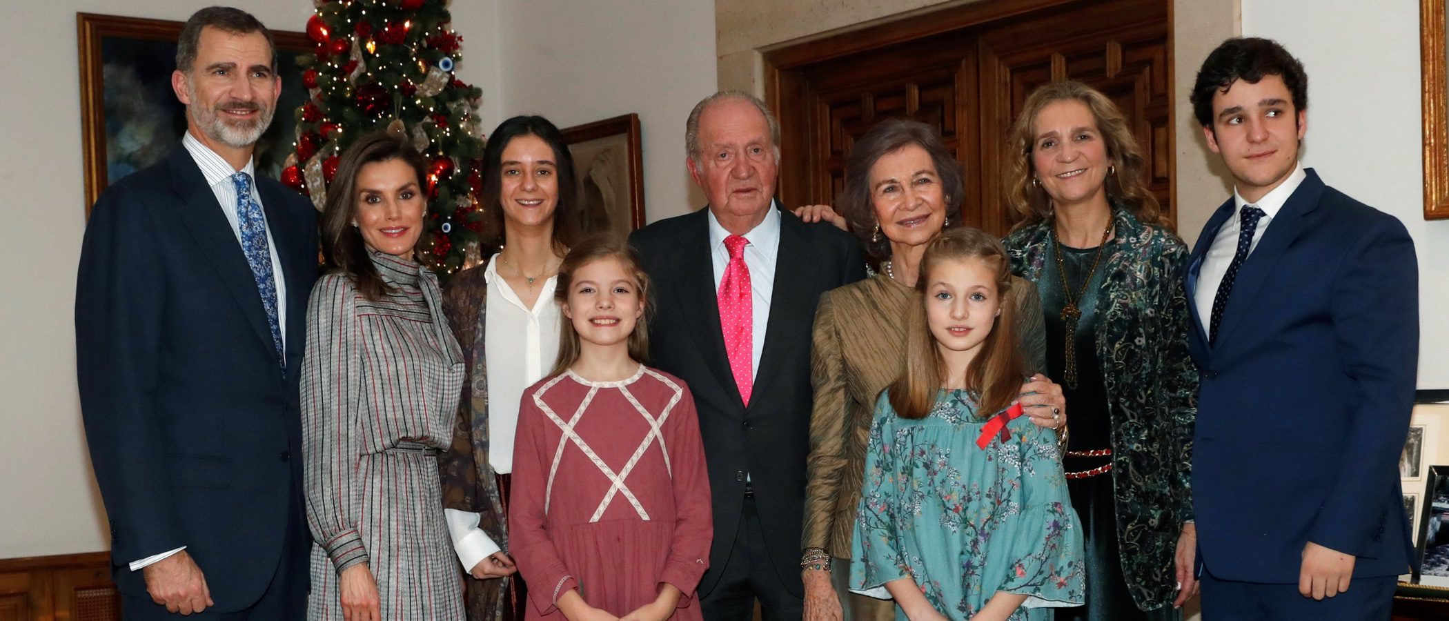 Agotado el vestido de Nanos que la Princesa Leonor al cumpleaños del Rey Juan Carlos