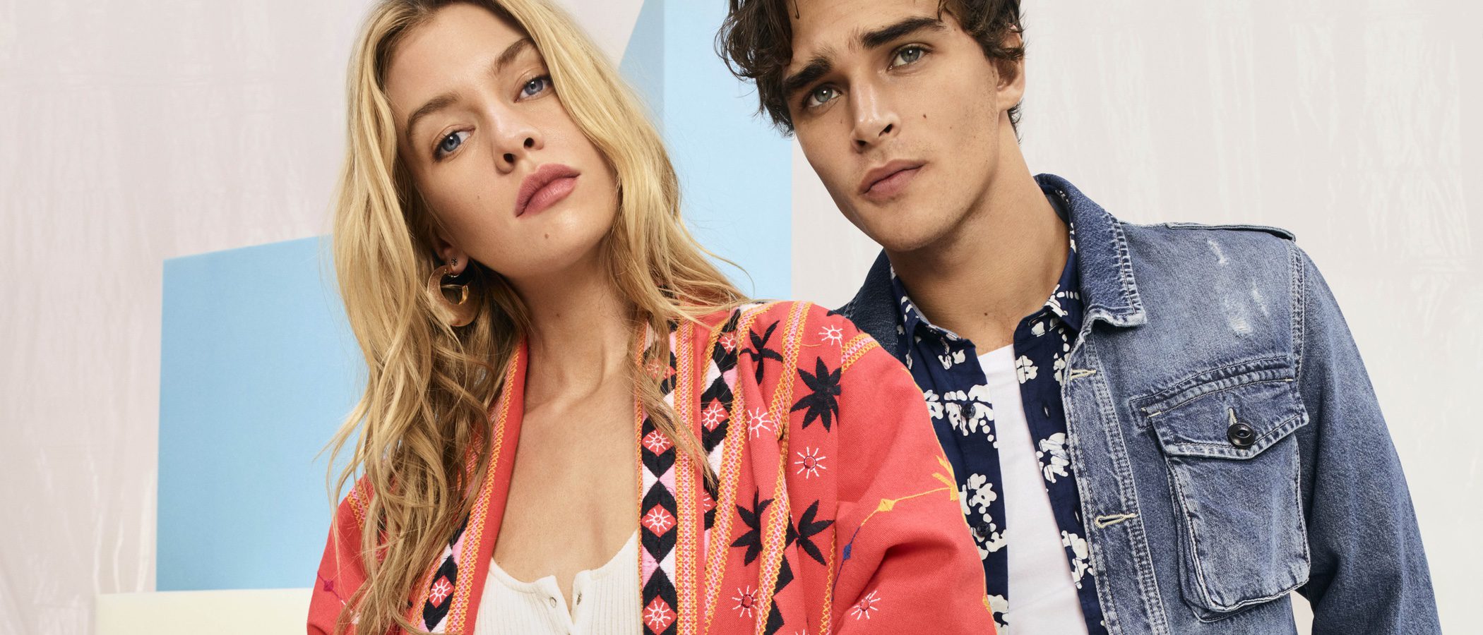 Pepe Jeans colabora con Stella Maxwell y Pepe Barroso Silva