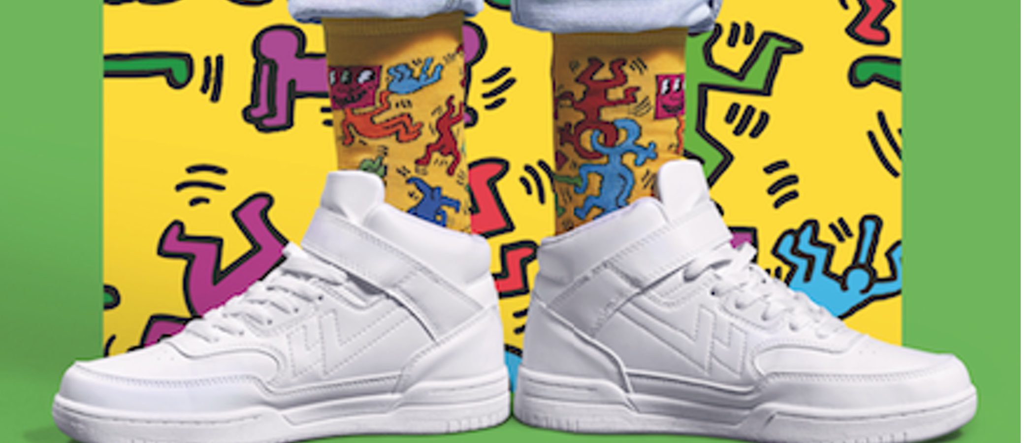 Happy Socks y su divertida colección primavera/verano 2018 con la fundación Keith Haring