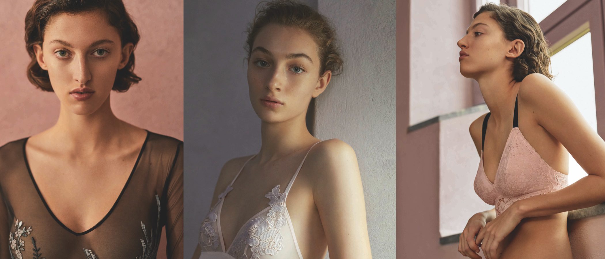 Los estampados abstractos de Oysho en la colección de lencería primavera/verano 2018