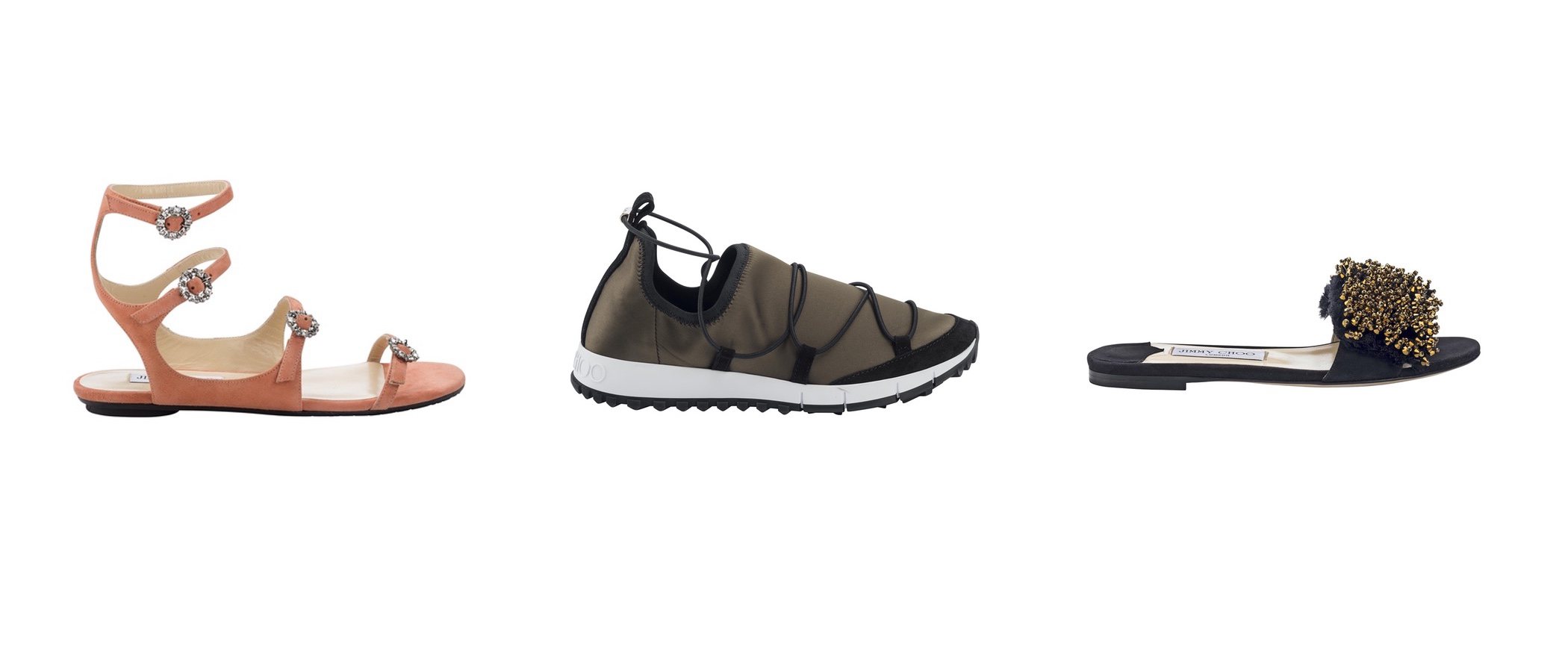 Jimmy Choo apuesta por el calzado plano en su primavera/verano 2018