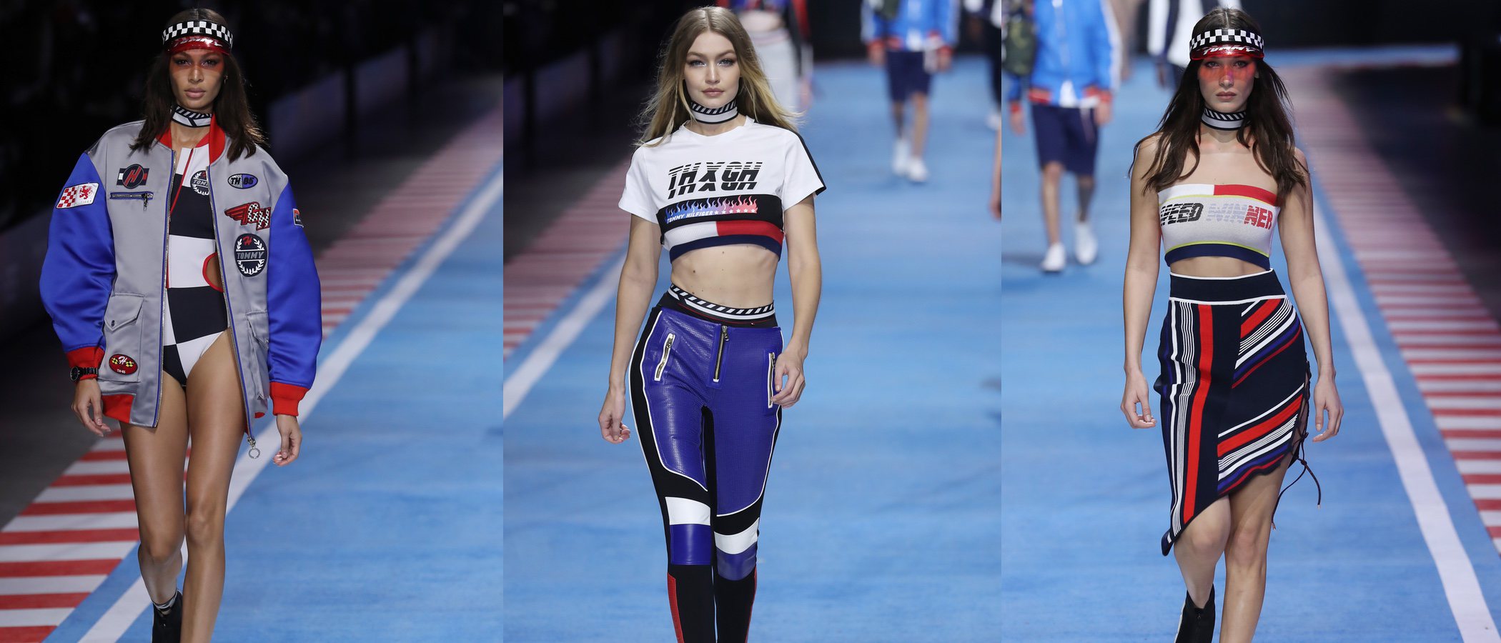 Tommy Hilfiger presenta su última entrega de TommyXGigi para primavera/verano 2018 en la Milan Fashion Week