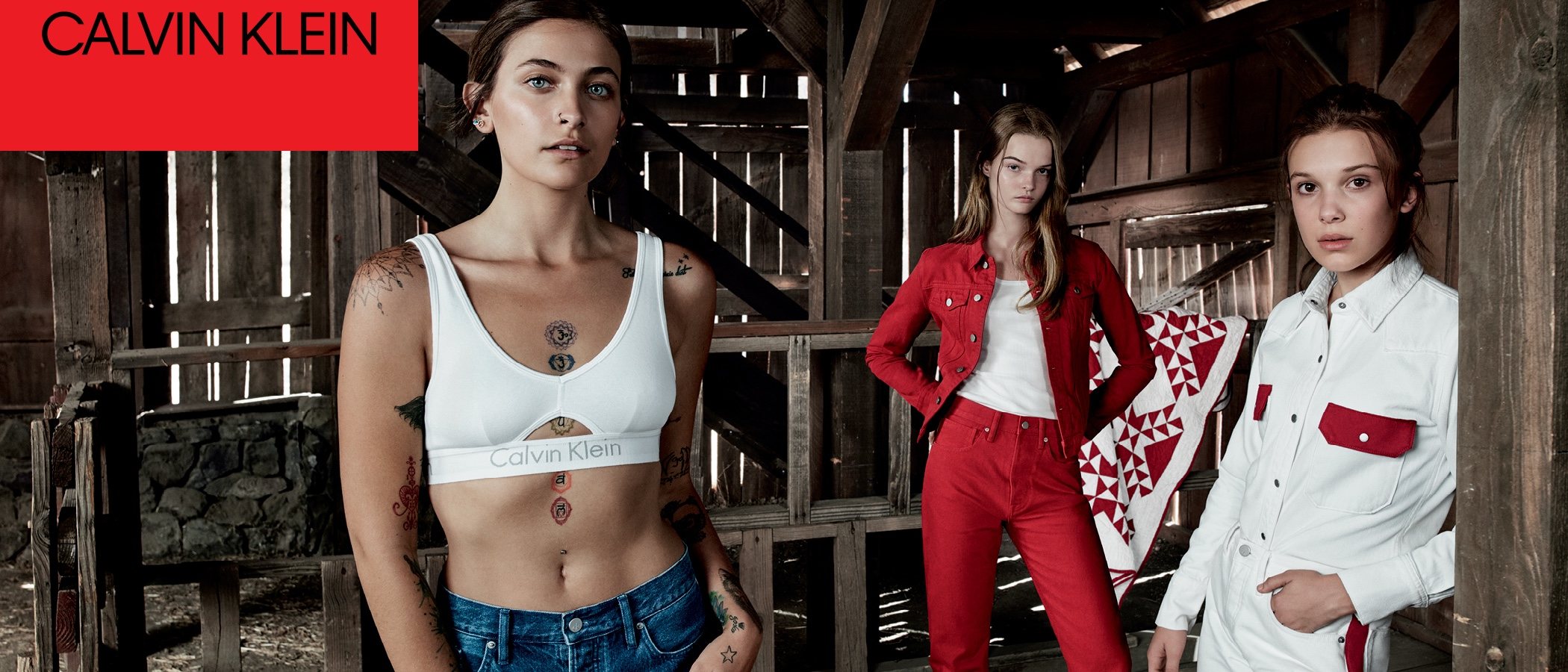 Calvin Klein presenta el nuevo capítulo de 'Our Family. #MyCalvins' con Millie Bobby Brown, Paris Jackson y Lulu Tenney