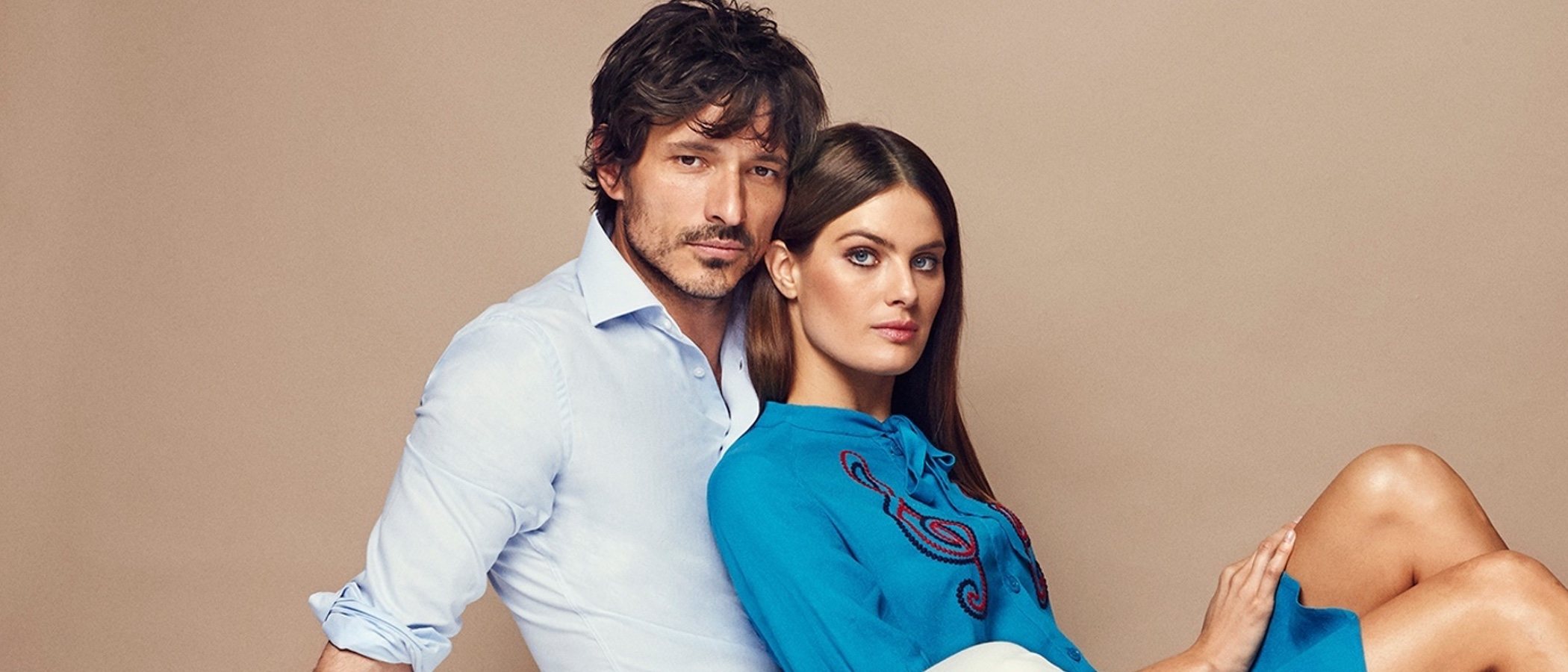 Isabeli Fontana y Andrés Velencoso, protagonistas de la nueva colección de Carmela Shoes