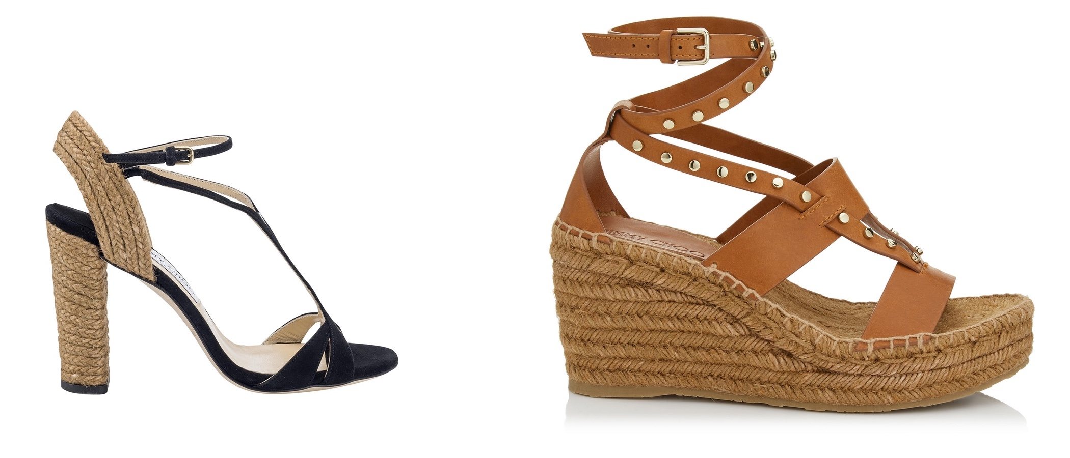 El esparto inunda la nueva colección verano 2018 de Jimmy Choo