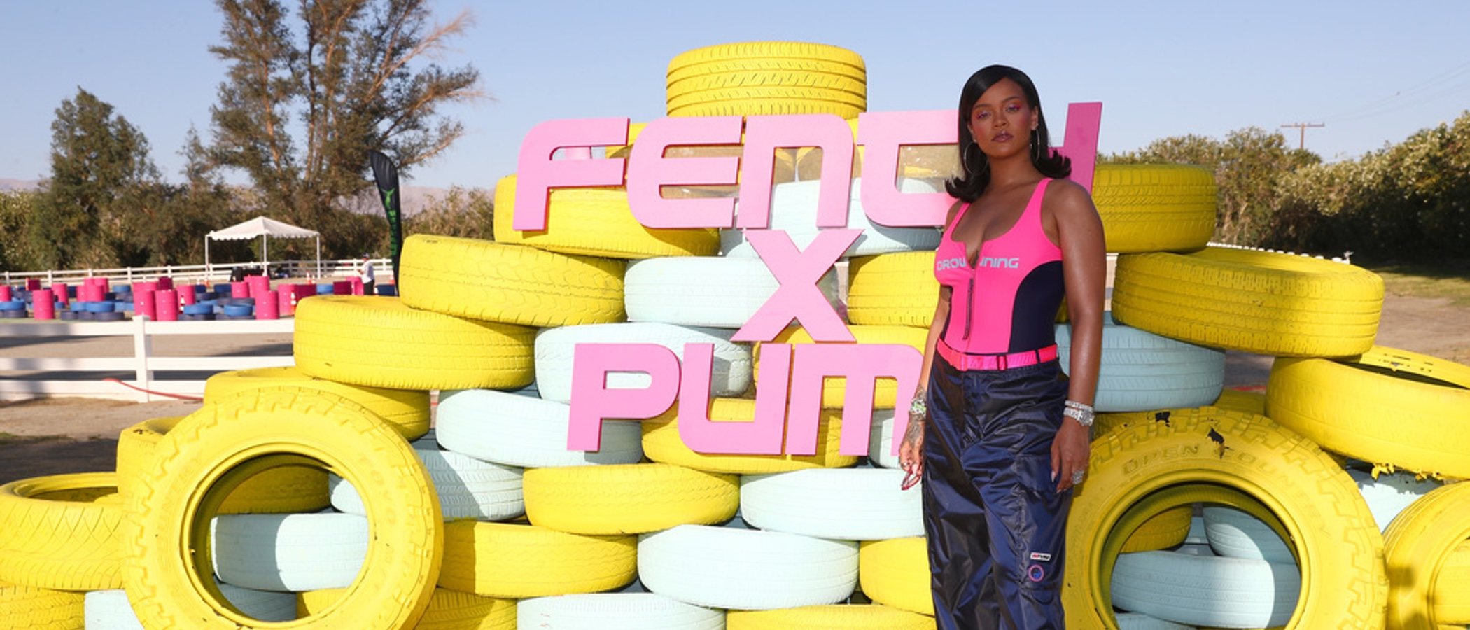 Coachella ha sido el escenario donde Puma ha presentado su colección Fenty by Rihanna