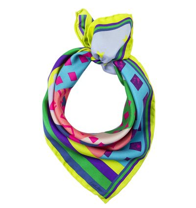 Rayas, cuadros y corazones en la nueva colección de pañuelos Codello para este verano 2012