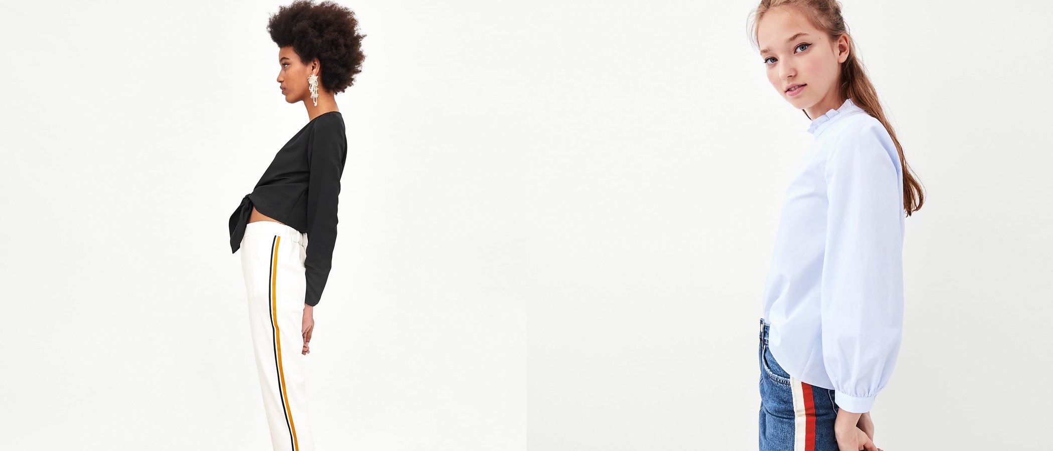 Ropa con rayas laterales: La estrella de la primavera 2018