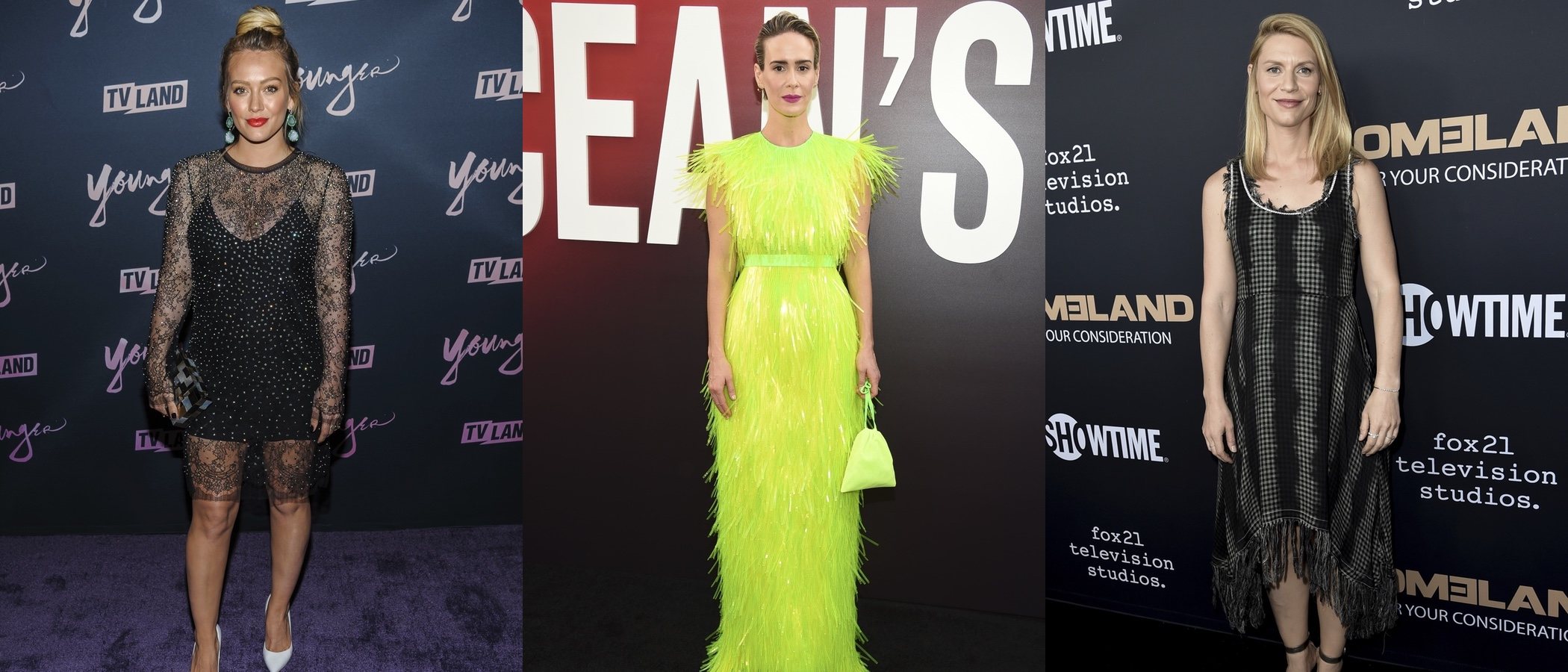 Hilary Duff, Claire Dannes y Sarah Paulson entre las peor vestidas de la semana