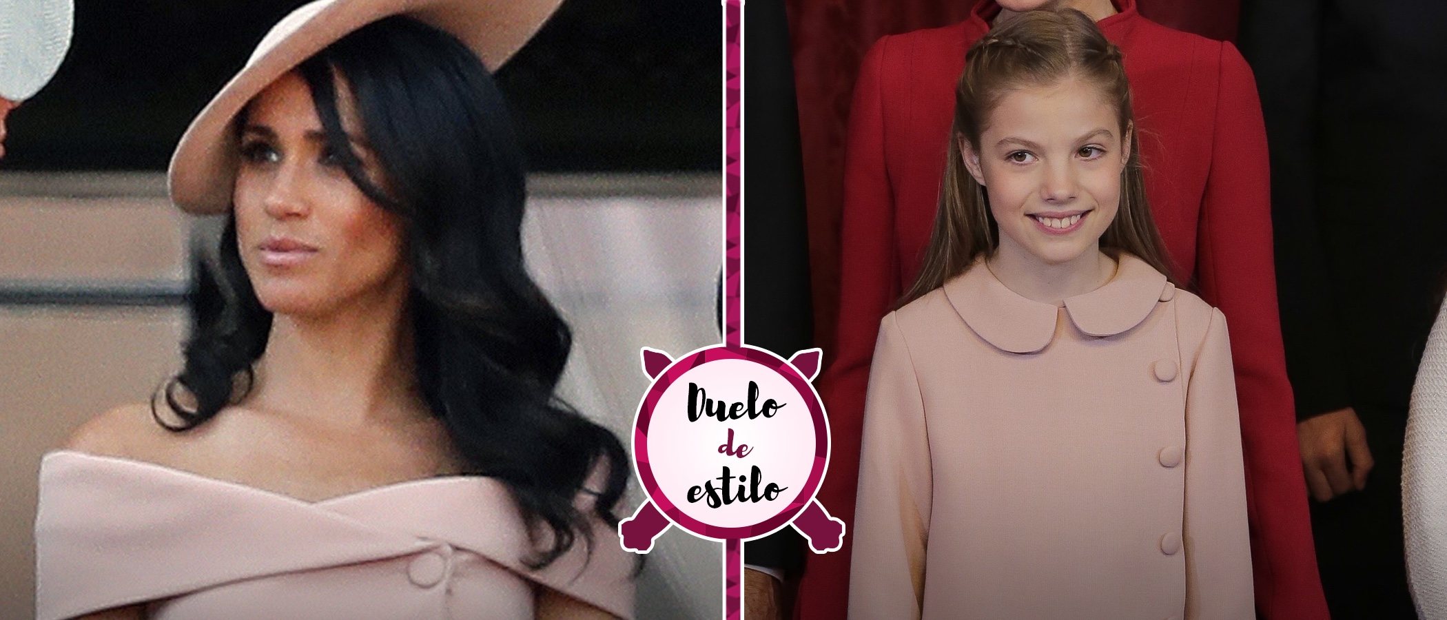Meghan Markle, la Infanta Sofía y un look casi idéntico de Carolina Herrera. ¿Quién lo ha lucido mejor?