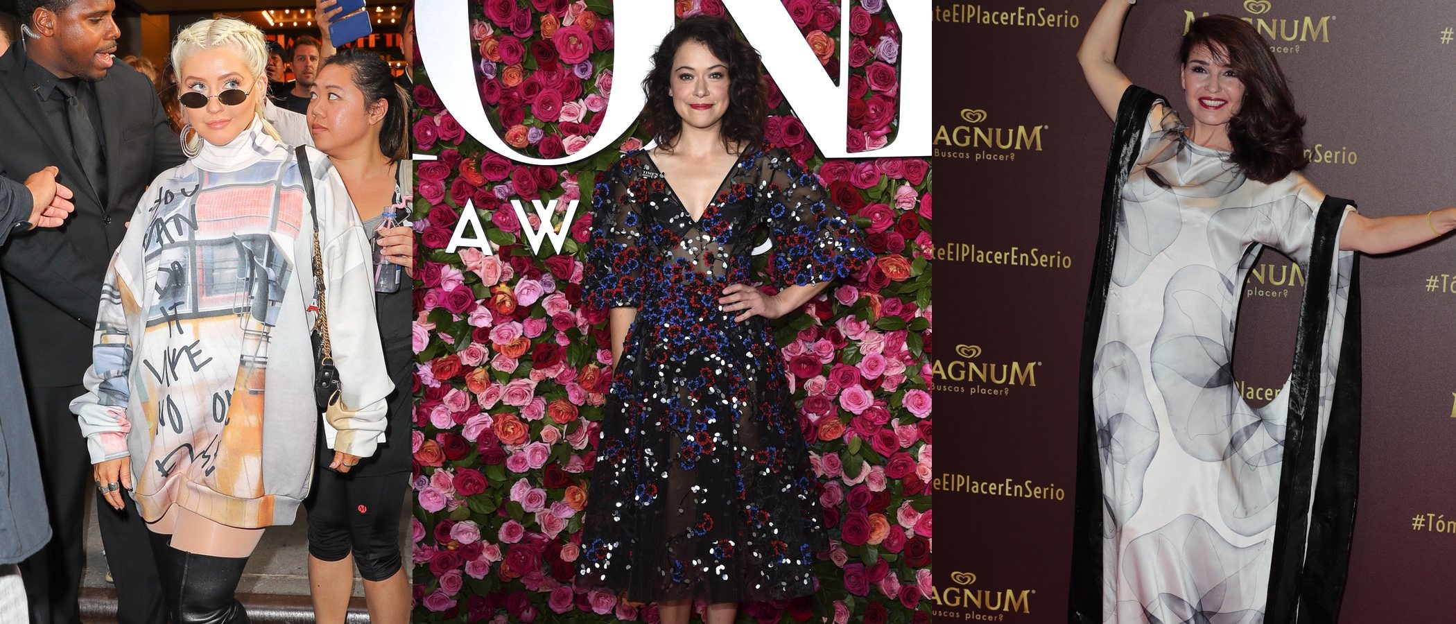Christina Aguilera, Tatiana Maslany y Blanca Marsillach entre las peor vestidas de la semana