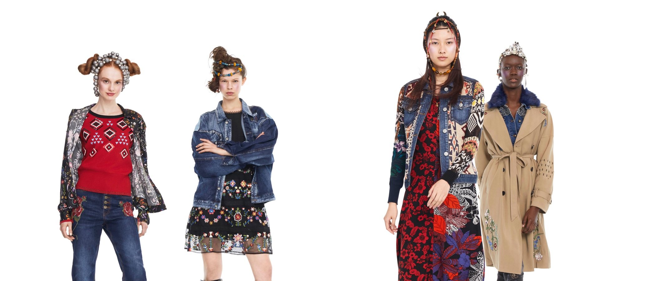 Desigual se introduce en el universo maorí con su colección de invierno 2018/2019