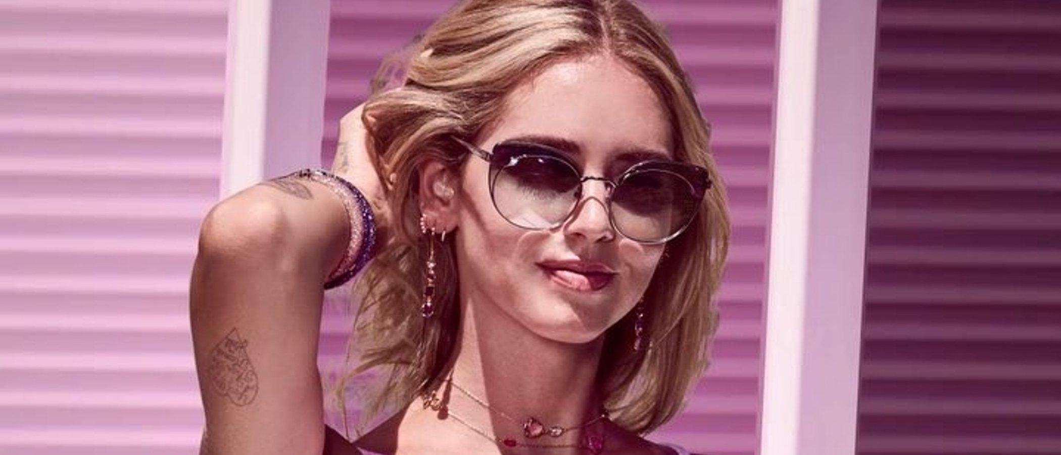 Chiara Ferragni y Swarovski presentan las nuevas gafas de sol del momento